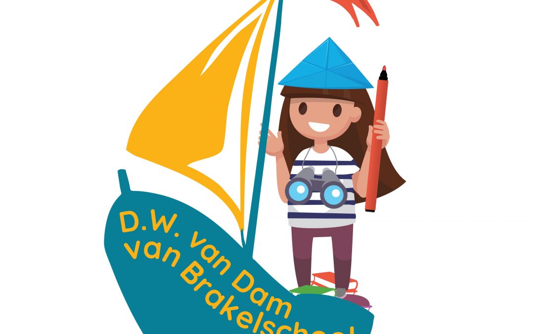 Nieuw logo D.W. van Dam van Brakelschool