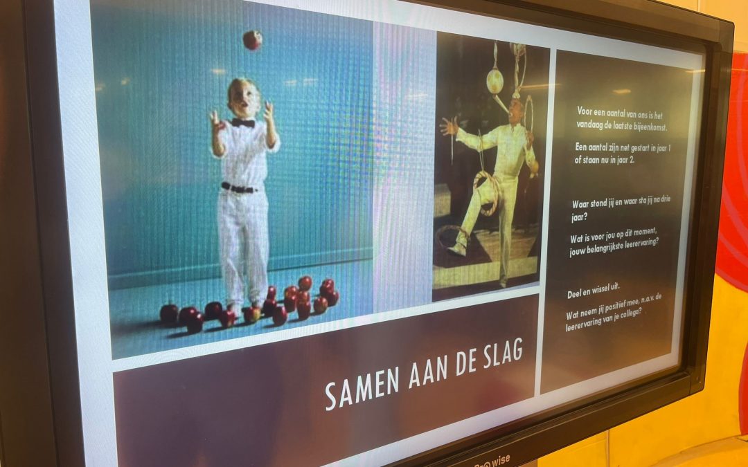 Positief samen leren in ons Stroomm Startersnetwerk