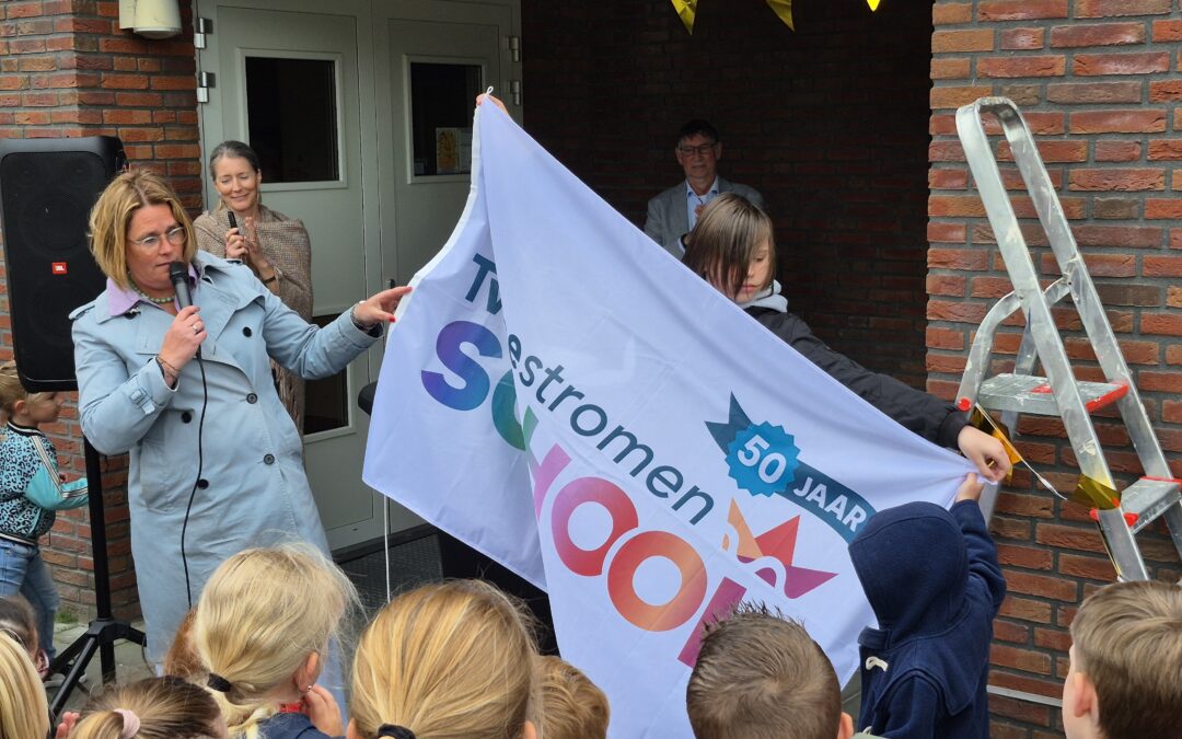 Feestelijk jubileum bij De Tweestromenschool